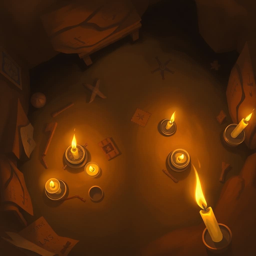 compass map background